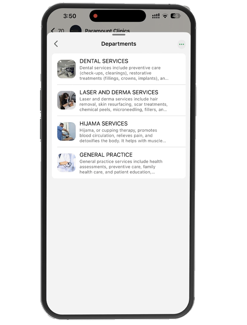 Healthcare Booking